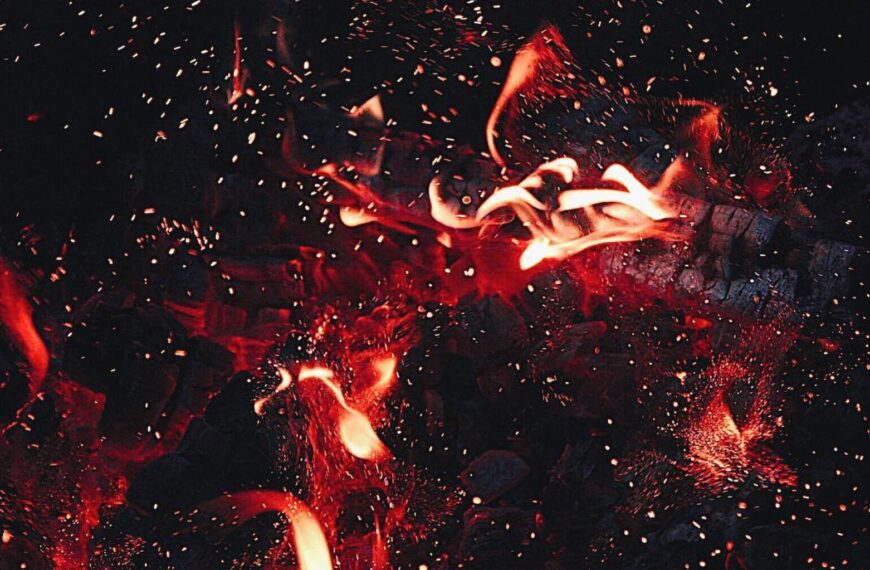 time lapse photography of flame