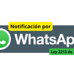 ¿Se puede notificar por whatsapp en Colombia?