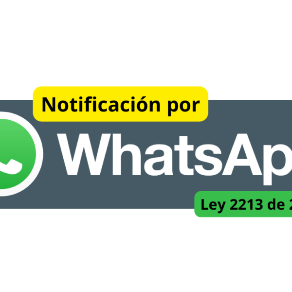 ¿SE PUEDE NOTIFICAR POR WHATSAPP EN COLOMBIA?