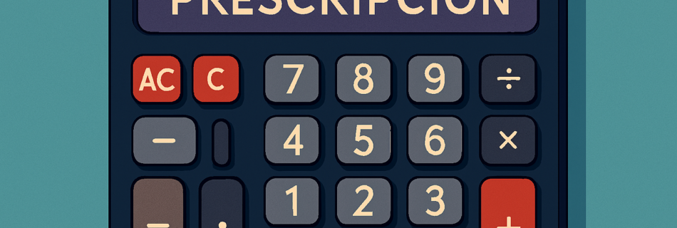 CALCULADORA DE PRESCRIPCIÓN CAMBIARIA