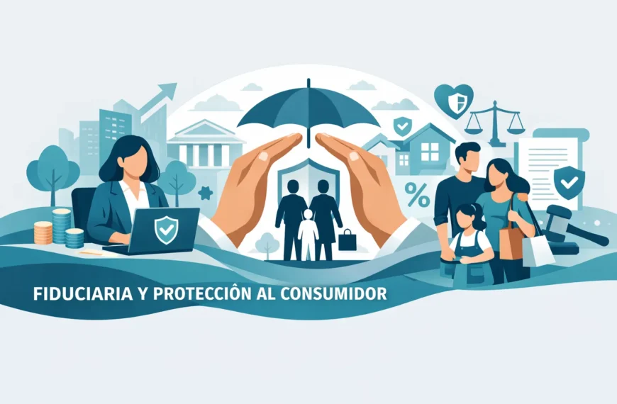 Fiduciaria responde en acción de protección al consumidor