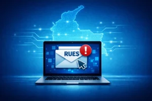 Poder enviado desde correo distinto al RUES ¿rechazo