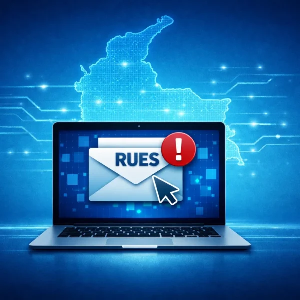 Poder enviado desde correo distinto al RUES ¿rechazo