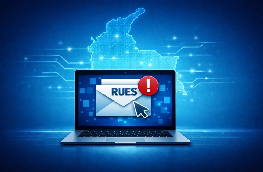 Poder enviado desde correo distinto al RUES ¿rechazo