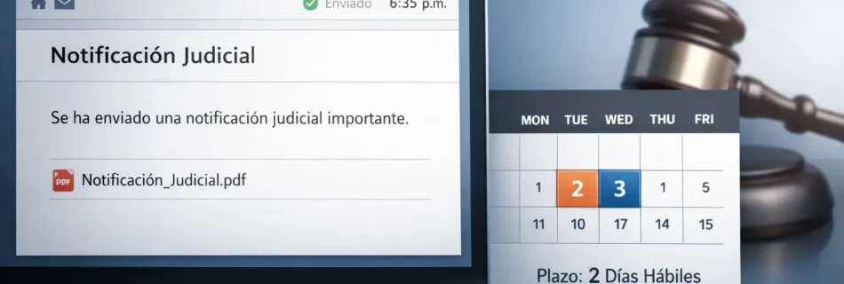 Ley 2213 de 2022 la hora del envío es irrelevante hasagotlex Ley 2213 de 2022: la hora del envío es irrelevante