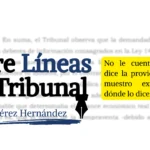 Entre Líneas del Tribunal hasagotlex Santiago Perez Hernandez jurispridencia Tribunal de bogota