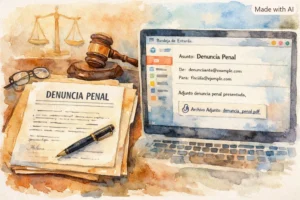 La denuncia no prueba, por sí sola, el hecho denunciado