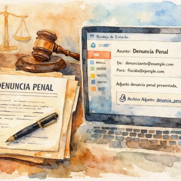 La denuncia no prueba, por sí sola, el hecho denunciado