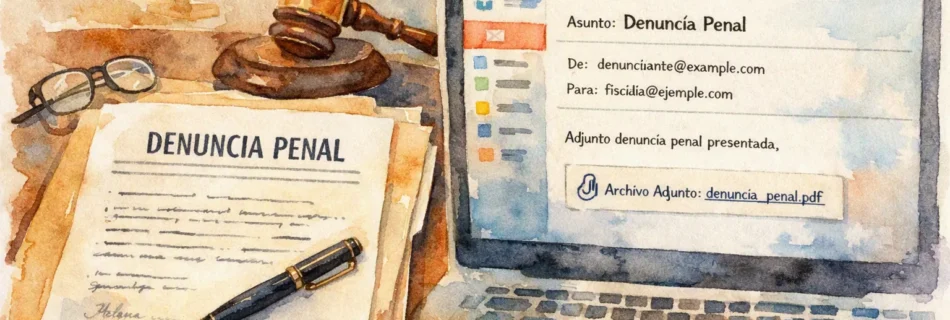 La denuncia no prueba, por sí sola, el hecho denunciado